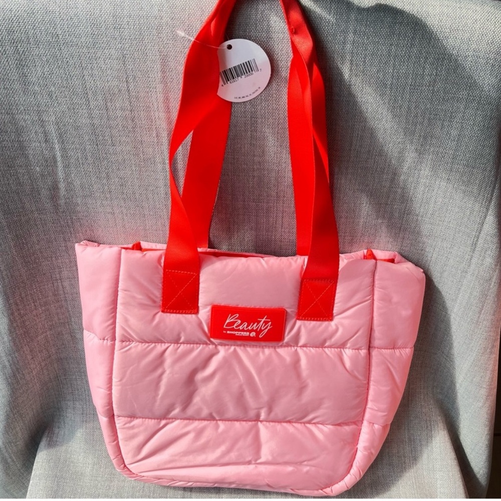 Shoppers Drug Mart Tote Pink Puff Trendy Shopping Tote Bag